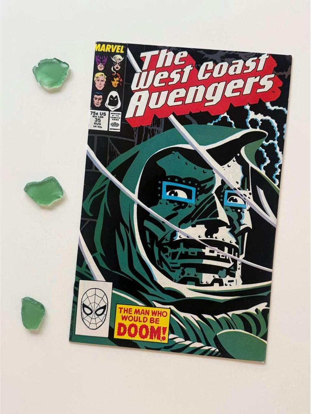 Avengers West Coast #35 | Doctor Doom | Scarlet Witch - Comic book 1988
